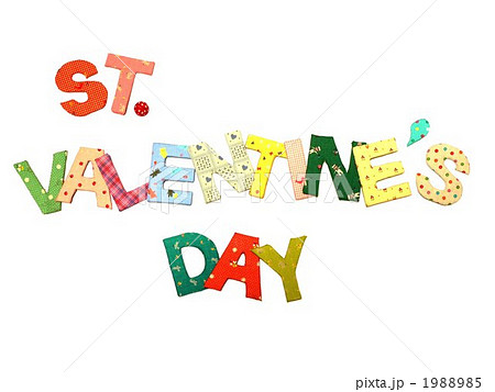 ST.　VALENTINE'S　DAY　の文字 1988985