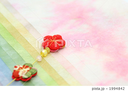 梅と和紙 1994842