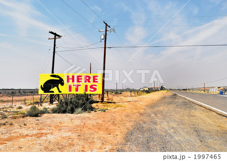 ルート66　ウサギの看板 1997465