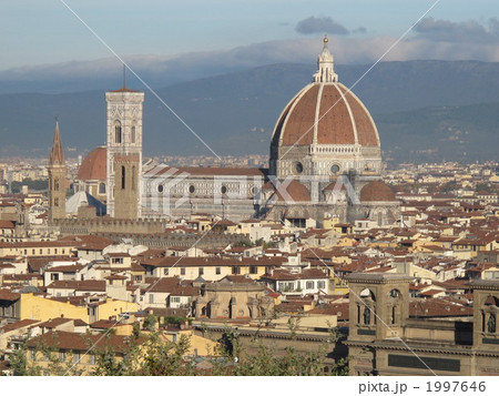 ミケランジェロ広場から見たドゥオーモ ミケランジェロ広場から見たドゥオーモ 1997646
