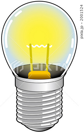 電球のイラスト素材