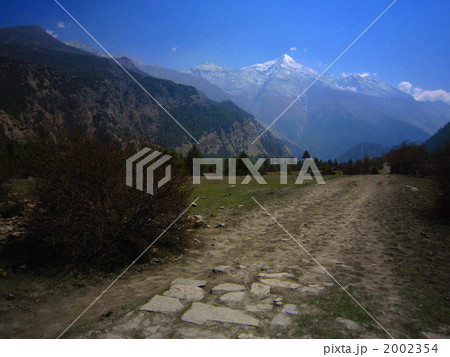 アンナプルナ ピサンからマナンへ行く途中 2002354