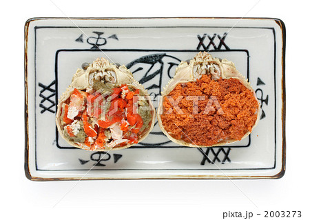 香箱蟹の内子と外子 2003273