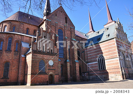 デンマーク ロスキレ大聖堂の写真素材 043