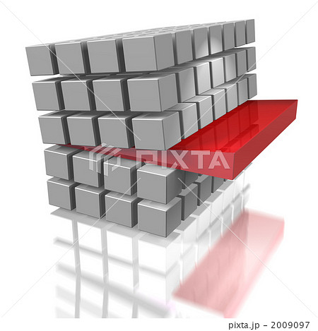 インパクトを表すイメージCG インパクトを表すイメージCG 2009097