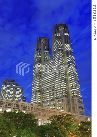 都心の夜景 2013313