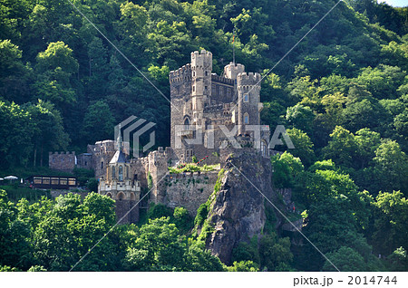ドイツ ライン渓谷 ラインシュタイン城 ドイツ ライン渓谷 ラインシュタイン城 2014744