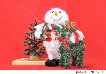 にっこり雪だるま にっこり雪だるま 2014764