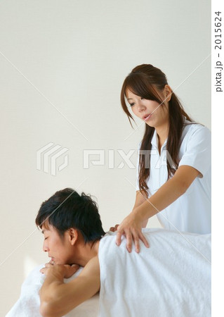 メンズエステ（モデル：奥山祥子・渡辺雄太） 2015624