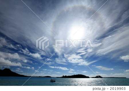 ボラボラ島　日輪3 2019903
