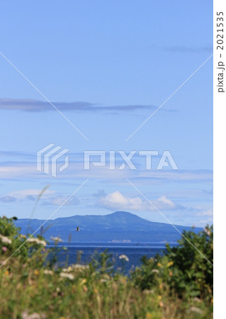 標津町から見た国後島 標津町から見た国後島 2021535