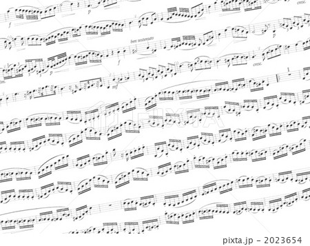 音符パステル画 2023654