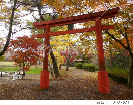 紅い鳥居 紅い鳥居 2027021