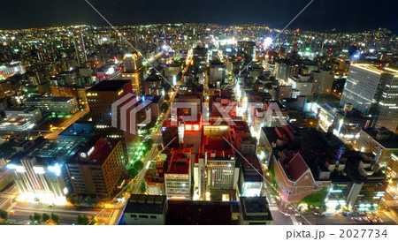 JRタワー展望室T38からの夜景(南) JRタワー展望室T38からの夜景(南) 2027734