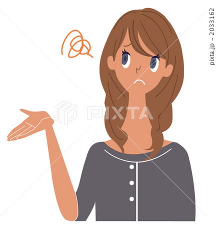 困る女性 困る女性 2033162