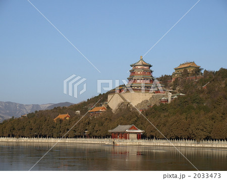 世界遺産・頤和園の万寿山 2033473