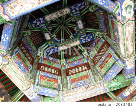 世界遺産・頤和園の長廊内部 世界遺産・頤和園の長廊内部 2033482