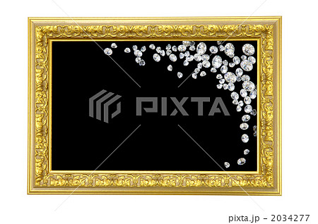 額とダイヤモンド 2034277