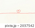 赤い毛糸（中央ハート） 2037542