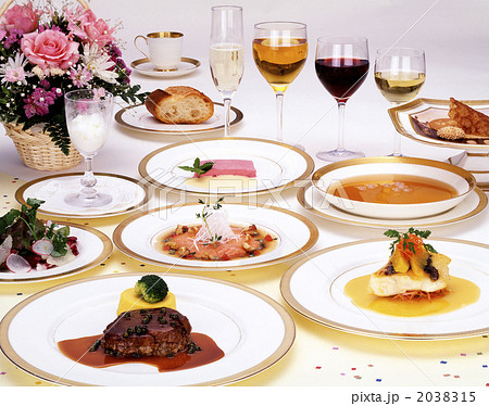 宴会料理の写真素材 2038315 Pixta