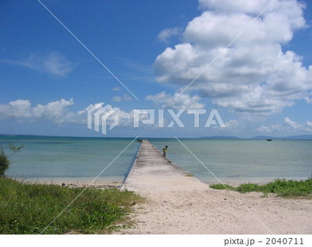 竹富島　西桟橋 2040711