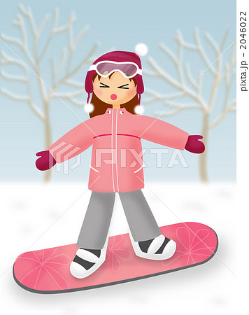 初めてのスノーボード 2046022