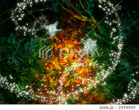 妖精の森のイラスト素材 2049990 Pixta