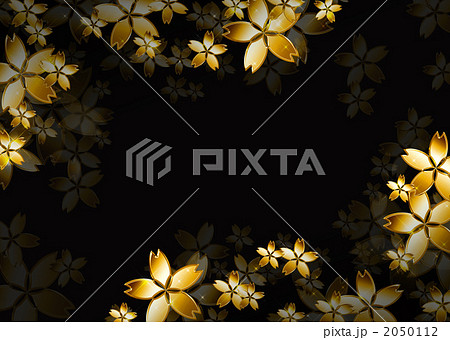 桜 かっこいい 背景のイラスト素材 2050112 Pixta