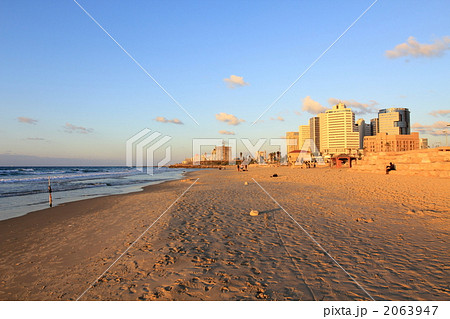 テルアビブ イスラエル 夕暮れ テルアビブ イスラエル 夕暮れ 2063947
