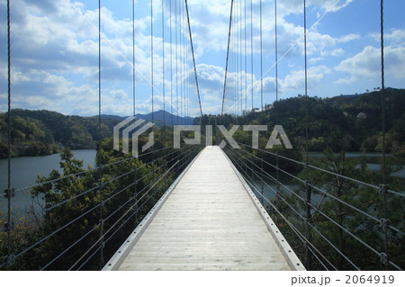 布部ダム 吊り橋 布部ダム 吊り橋 2064919