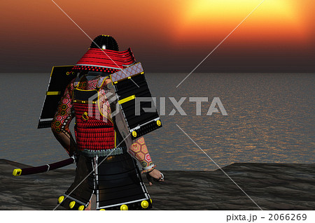 夕陽の海とサムライ 2066269