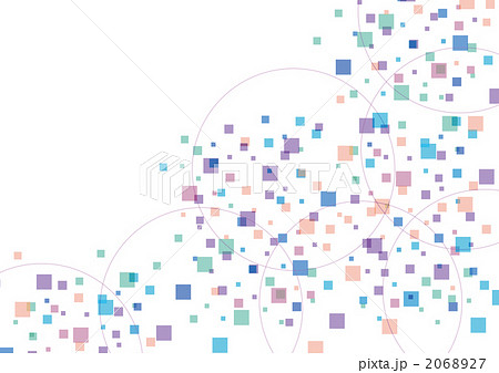 幾何学図形 柄 模様のイラスト素材 2068927 Pixta