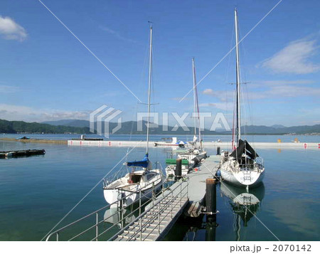 天橋立にヨット 2070142