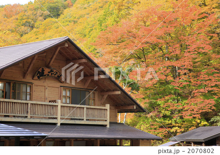 青荷温泉の紅葉 2070802