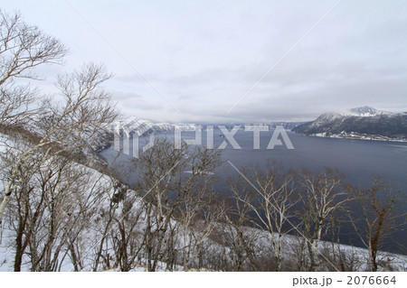 摩周湖の雪景色2 2076664