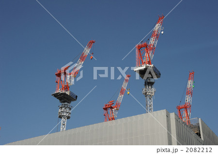 工事中のビル 工事中のビル 2082212