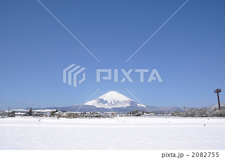 富士山　雪化粧　2010　元旦 2082755