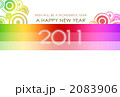 2011 HAPPY NEW YEAR  カラフル 2083906