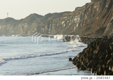 銚子屏風ヶ浦の海蝕崖 銚子屏風ヶ浦の海蝕崖 2085487