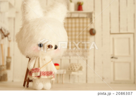 白いうさぎのあみぐるみ 白いうさぎのあみぐるみ 2086307