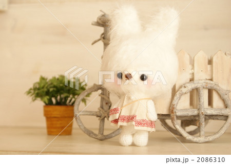 白いうさぎのあみぐるみ 白いうさぎのあみぐるみ 2086310