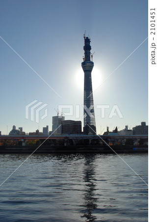 逆光のスカイツリー 2101451