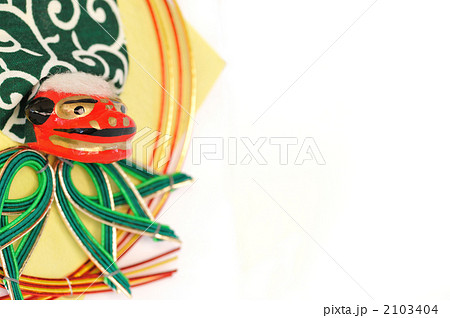 年賀状用の獅子舞 2103404