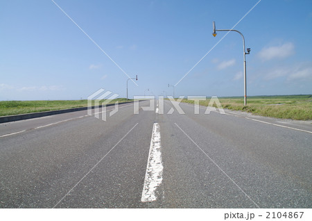 最北の直線道路 2104867