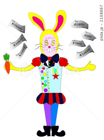 お金大好きウサギ 2108667