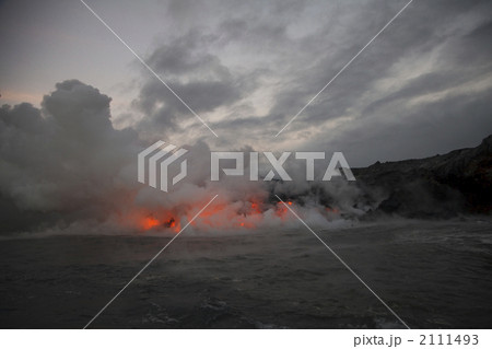 ハワイ島カラパナのオーシャンエントリー 2111493