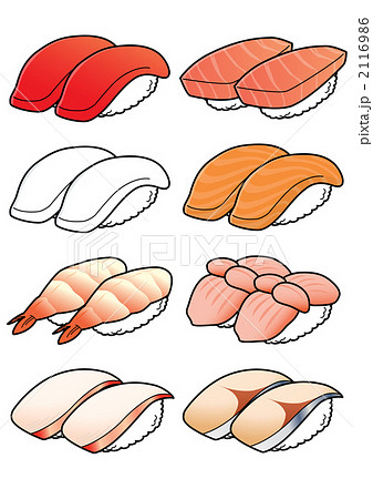 寿司 のイラスト素材
