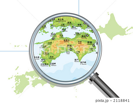 日本の地方地図 2118841