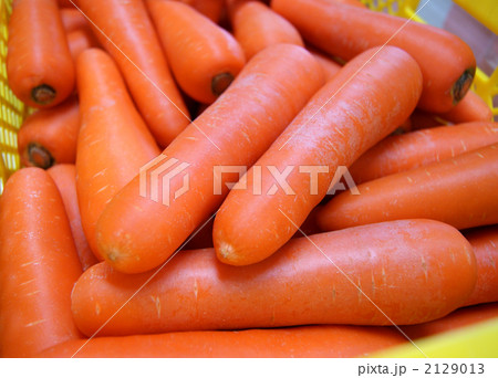 収穫され表れた人参 2129013
