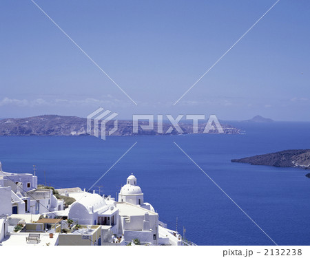 サントリーニ島フィラの教会 2132238